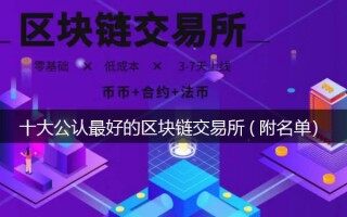 十大公认最好的区块链交易所你知道怎么选吗（附名单）